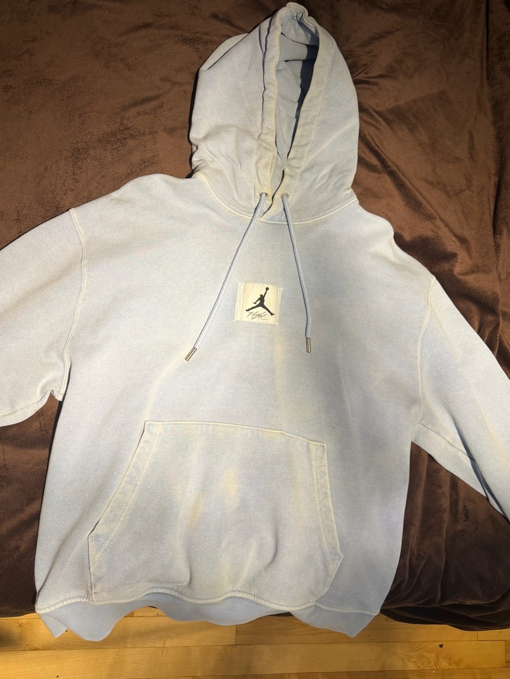 Jordan Men’s Pale Blue Crewneck Hoodie